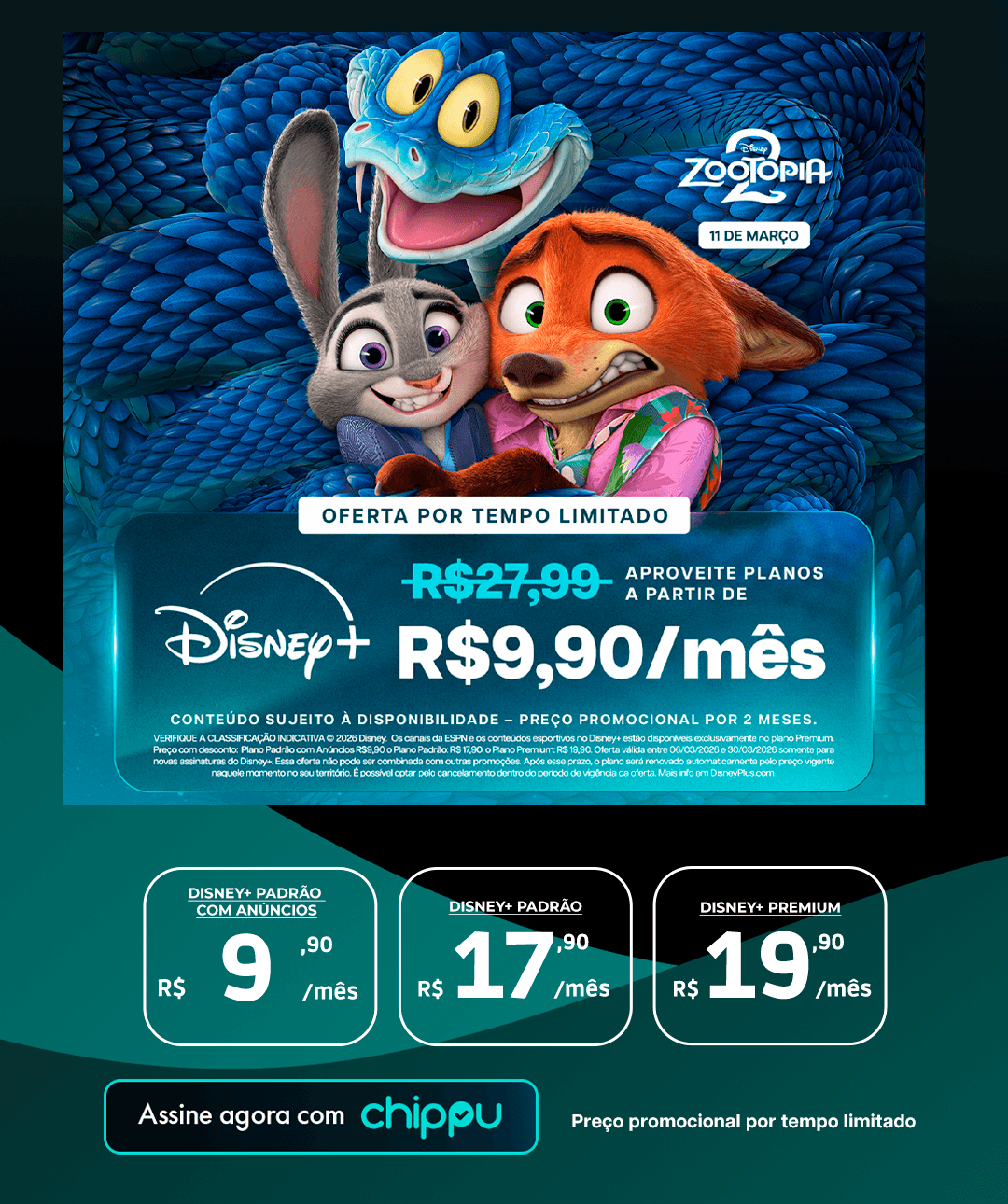 Disney+ na Chippu